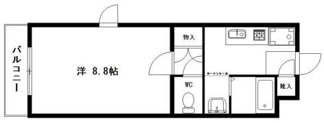 サンサーラ古庄の間取り画像