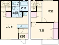 カナンの間取り画像