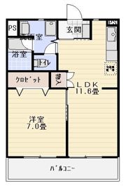 リヴィエールⅡの間取り画像