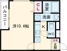 フジパレス浜寺公園Ⅰ番館の間取り画像