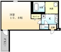 フジパレス香ヶ丘の間取り画像