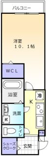 フジパレス堺香ヶ丘サウスの間取り画像