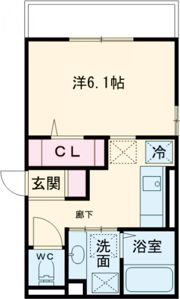 VILLA北花田D－roomの間取り画像