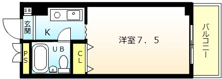 クレストコートの間取り画像