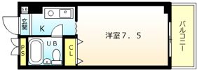 クレストコートの間取り画像
