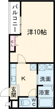 フジパレス堺東I番館の間取り画像