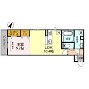 イズミ金岡の間取り画像