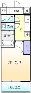 エスパシオの間取り画像