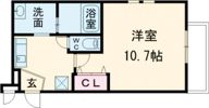 フジパレス百舌鳥本町Ⅱ番館の間取り画像