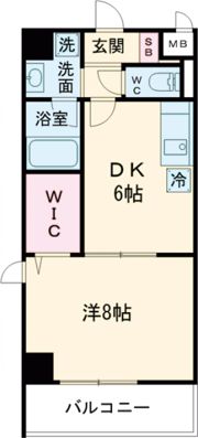 コンフォート23の間取り画像