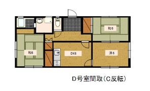 袋井名倉借家の間取り画像