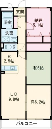エスポワール21の間取り画像