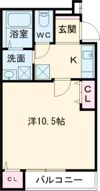 フジパレス堺鳳東VI番館の間取り画像