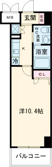 フェニックスレジデンス堺東の間取り画像