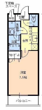 フジパレスピーノの間取り画像