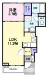 レジデンス 丸一の間取り画像