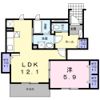シェ モア Ⅰの間取り画像