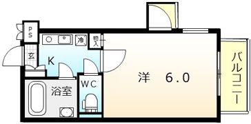シャルマンフジ北花田の間取り画像