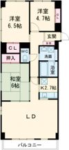 グランコート佐藤の間取り画像