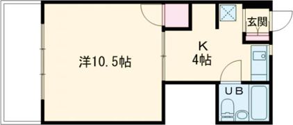 マンションKM-2の間取り画像