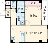 ウエムラグレース忠岡町の間取り画像