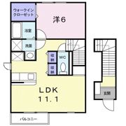 サンフラワーAの間取り画像