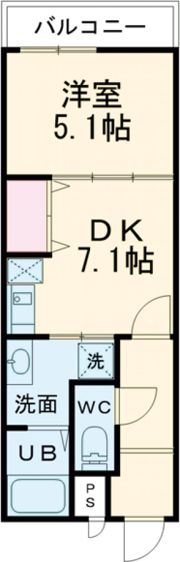 フジパレス堺なかもずI番館の間取り画像