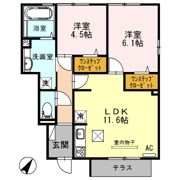 コンフォート大伴の間取り画像