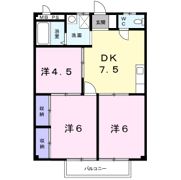 ジョイフル桜の間取り画像