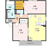 ルミエール A棟の間取り画像
