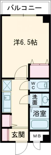ラポールの間取り画像
