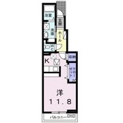 ウェルデンス 仙台小田原Bの間取り画像