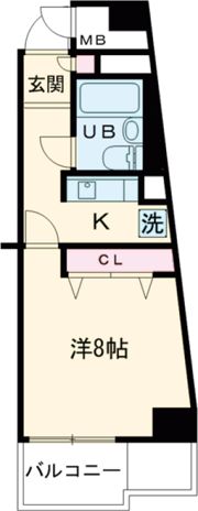 ドール明石の間取り画像