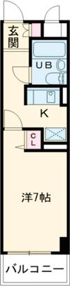 ドール明石の間取り画像
