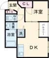 オーズハイツ新神戸の間取り画像