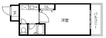 エスリード三宮フラワーロードの間取り画像