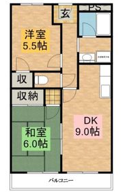 P＆Kマンションの間取り画像