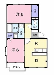 アビタシオン 恵の間取り画像