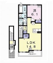 エアリスⅤの間取り画像