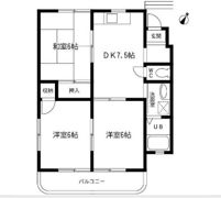 エスポワールB棟の間取り画像