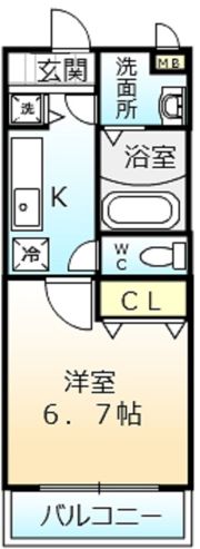 ドルチェ市之町の間取り画像