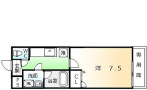 フジパレス鳳東町の間取り画像