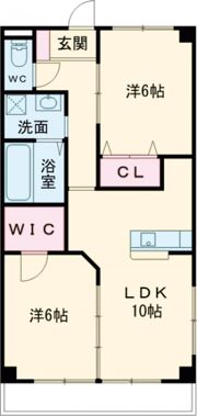 ブロードタウン神野Ⅱ A棟の間取り画像