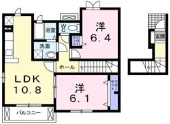 カルムの間取り画像