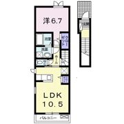 ラヴィエールⅡの間取り画像