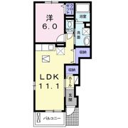 ニコAの間取り画像
