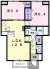 ソレイユTの間取り画像