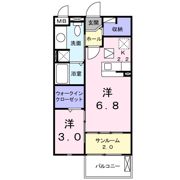 フローラミルトの間取り画像