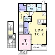 エスポワール桜町の間取り画像