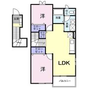 グランシャリオBの間取り画像